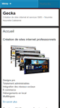 Mobile Screenshot of gecka.nc